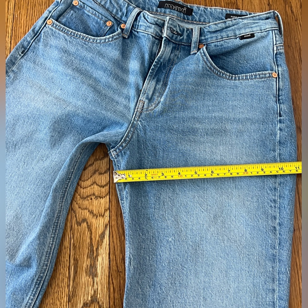 Mavi Women's High Rise Jeans in Light Blue - Picture 8 of 12
